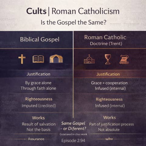 Cults | Is the Roman Catholic Gospel the Biblical Gospel?