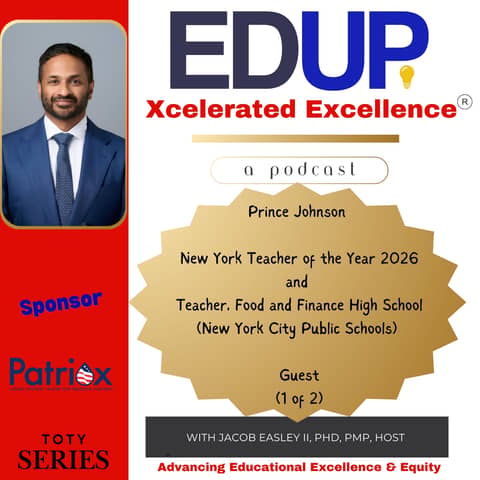 Prince Johnson—NYTOTY2026: Championing Sustainability, Civics Education, Career and Technical Education (Part 1of 2)