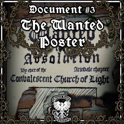 Document #3: The Wanted Poster