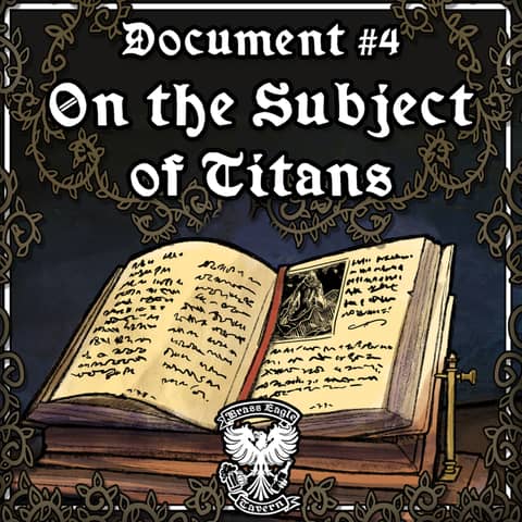 Document #4: On the Subject of Titans