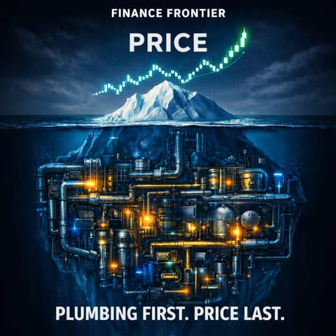 Plumbing First, Price Last: How Capital Actually Moves