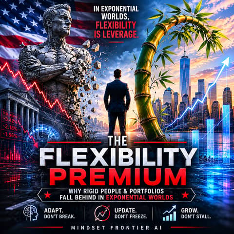 The Flexibility Premium: Why Rigid People and Portfolios Fall Behind in Exponential Worlds