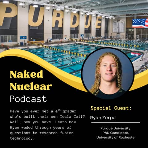 Swimming through Fusion Research: Student Spotlight with Ryan Zerpa