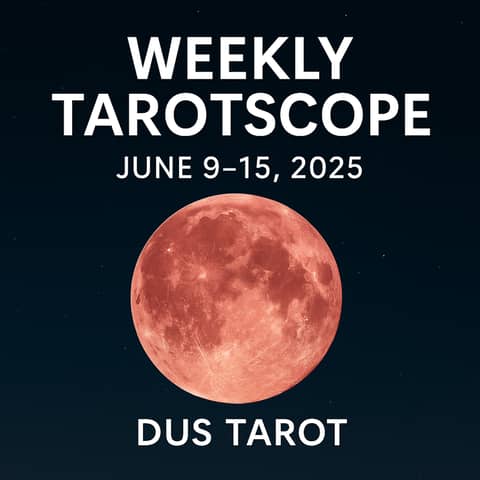 Aquarius Weekly Tarotscope | June 9–15, 2025 | Let the Feeling Flow 🌊