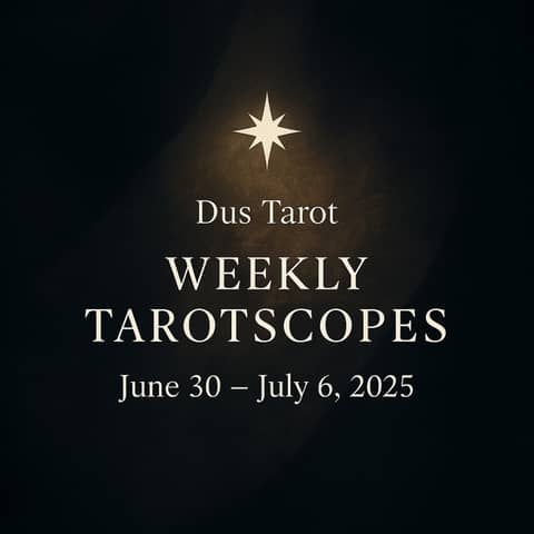 June 30-July 6 Weekly Tarot Intro: 6 Major Arcana Cards - Deep Transformation Territory