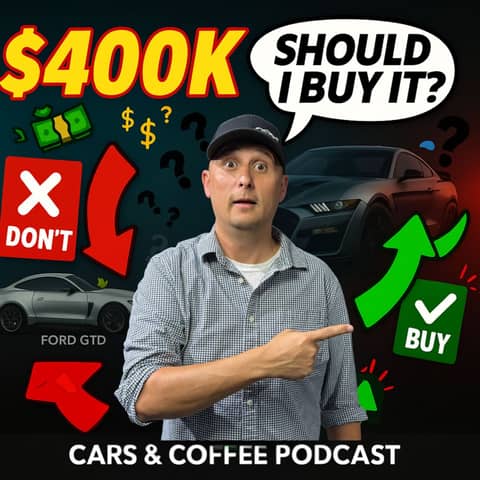 "$400K Ford GTD Allocation: SHOULD HE BUY IT? + Supercar Market CRASH & Cars & Coffee DRAMA Exposed