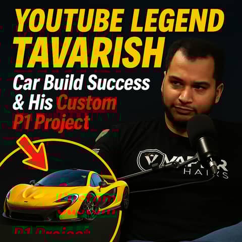 YouTube Legend Tavarish Explains Car Build Success & His Custom P1 Project