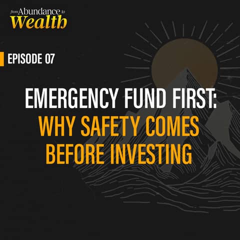 Emergency Fund First: Why Safety Comes Before Investing