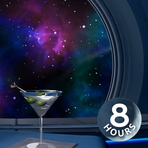 Sleep in Space with 8 Hour Spaceship White Noise
