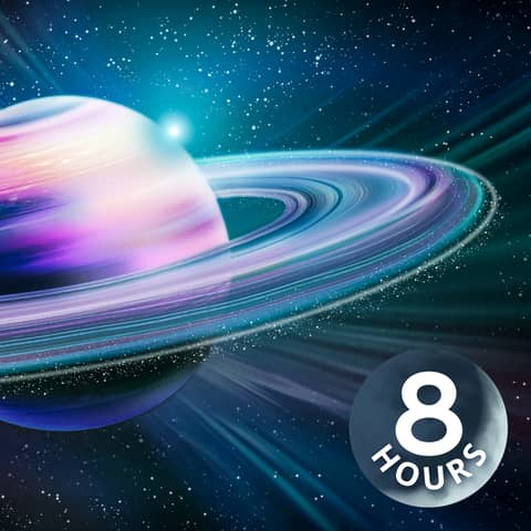 Relaxing White Noise in the Cosmos! | 8 Hour Sleep White Noise