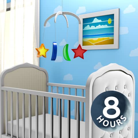 Baby Sleep Sounds to Soothe Crying, Colicky Infant | White Noise 8 Hours