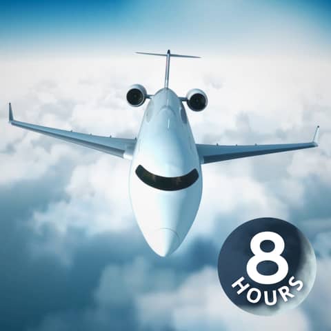 Private Jet White Noise for Sleeping 8 Hours ✈️ Airplane Sound Machine