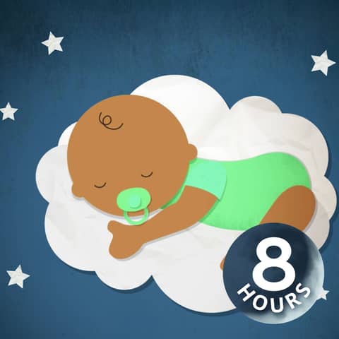 Infant Sleep Sound White Noise 8 Hours | Helps a Baby Fall Asleep & Stay Sleeping