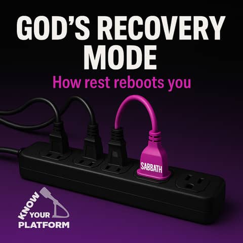 God’s Recovery Mode: Rest Reboots You
