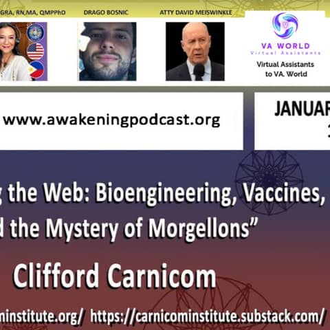 Bioengineering, Vaccines, and the Mystery of Morgellons with Clifford Carnicom and special guests