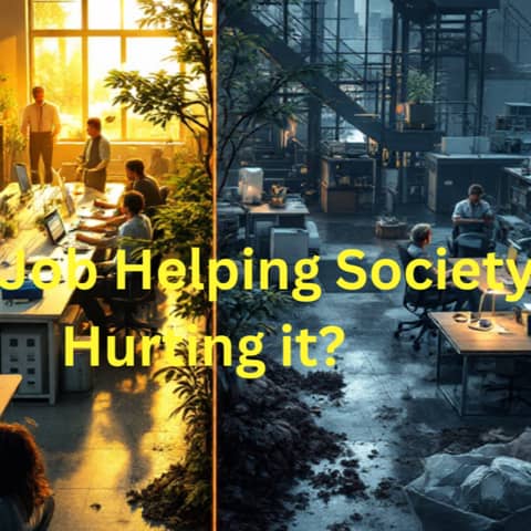 Is Your Job Helping Society or Hurting it?