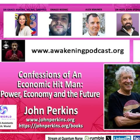 John Perkins Explains How he Became An Economic Hitman