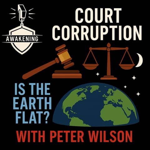 Court Corruption and Is the Earth Flat with Peter Wilson