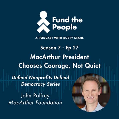 MacArthur President Chooses Courage, Not Quiet