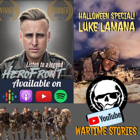 Haunted Military Bases & UFO Sightings! Halloween Special w/Luke From Wartime Stories