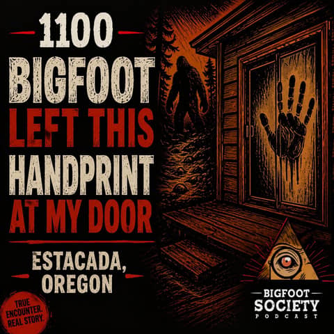 Terrified in an Oregon Cabin: Bigfoot Left a Giant Handprint at My Door | Estacada Encounter