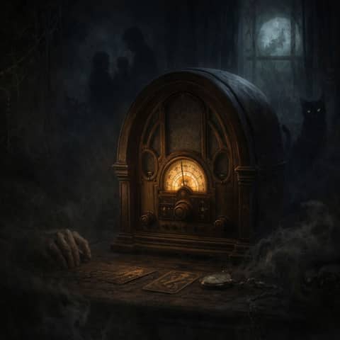 Unknown Broadcast | Five Old-Time Radio Horror Stories of Love, Murder, and Suspense