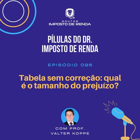 PDIR #095 – Tabela sem correção: qual é o tamanho do prejuízo?