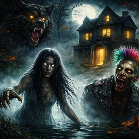 Ghosts, Werewolves, Zombies, and Haunted Houses: 4 Small-Town Horror Stories