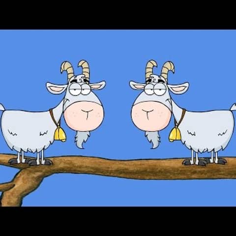 110. Dos cabras testarudas -  audio cuento infantil