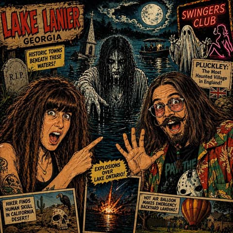 Monthly Spooky | America’s Most Haunted Lake? Ghost Stories, Dark History & Bizarre Spooky News