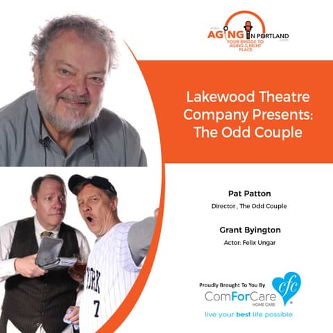 3/4/20: Pat Patton (Director) and Grant Byington (Actor) with the Lakewood Theatre Company| Lakewood Theatre Company presents The Odd Couple 3/4/20: Pat Patton (Director) and Grant Byington (Actor) with the Lakewood Theatre Company| Lakewood Theatre Company presents The Odd Couple