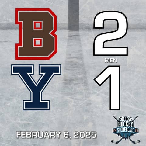 Brown, LIU men win on Thursday as do BC, New Hampshire women - CHS 2-6-25