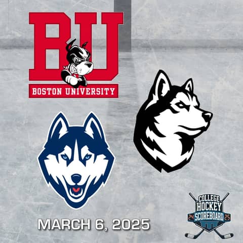 Boston U. pummels Providence; UConn, Northeastern pick up Husky double  - CHS 3-6-25