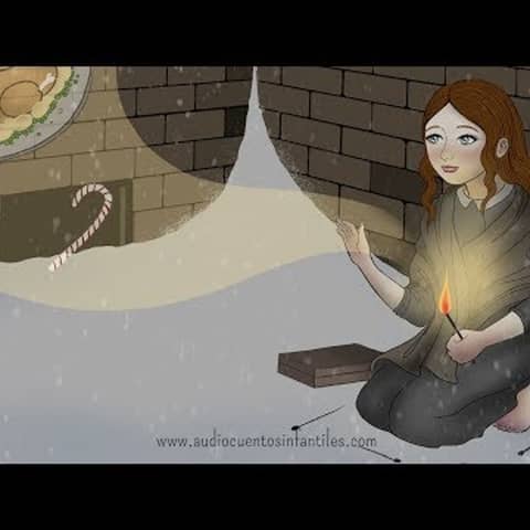 038. La cerillera  Cuento de Navidad