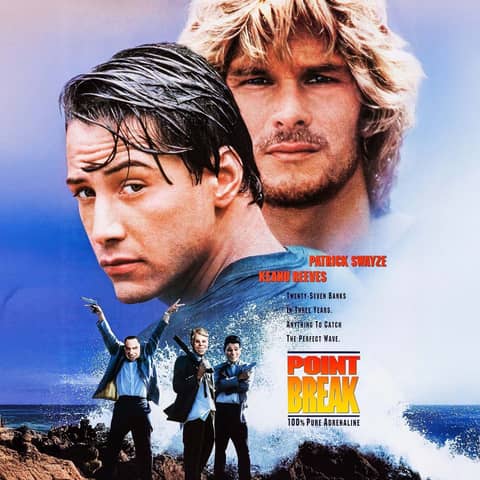 Point Break (1991) – Surfing, Skydiving & 90s Action at Full Adrenaline