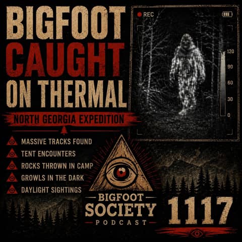 Bigfoot CAUGHT on Thermal in North Georgia | Tent Encounters, Tracks & Growls