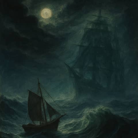 Manuscript Found in a Bottle by Edgar Allan Poe