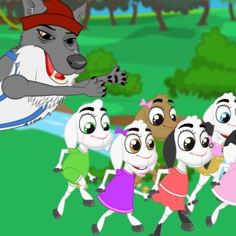 026. 2 Cuentos  El Lobo y Las Siete Cabritos  Cuentos infantiles para dormir en Español