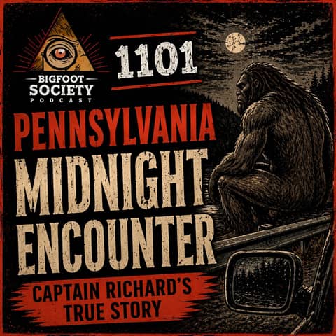 Pennsylvania Midnight Bigfoot: Captain Richard’s 15-Foot Roadside Encounter