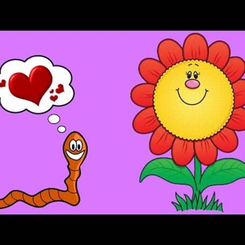 099. El gusano y la flor  audio cuentos infantiles