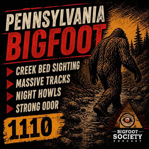 Pennsylvania Creek Bed Bigfoot Sighting, Massive Tracks & Terrifying Night Howls Near Berlin, PA