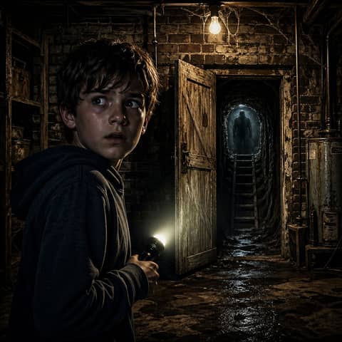 COME ON IN: The Door Beneath the House - Secret Tunnel Horror Story