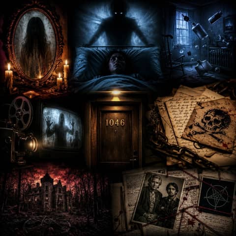 Real-Life Hauntings & Terrifying True Stories: Bloody Mary, Sleep Paralysis, Poltergeist Curse & Room 1046