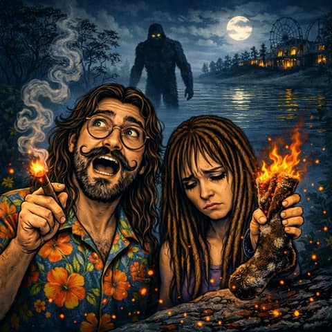 Monthly Spooky | Bigfoot in Ohio & Cursed Lake Lanier: Sock Burning, Spring Superstitions, and Lake Shawnee Hauntings
