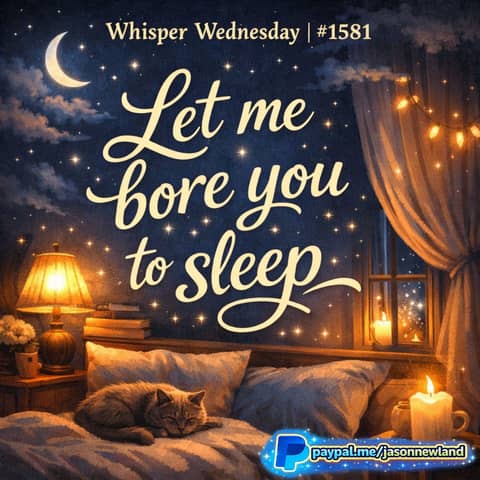 (Overnight | Music) Whisper Wednesday | #1581 Let me bore you to sleep | Jason Newland | 25th March 2026