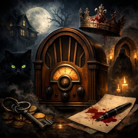 Unknown Broadcast | Four Old-Time Radio Stories of Fear, Deception, and Doom