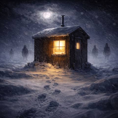 Knock, Knock: True Scary Ice Fishing Story in the Middle of the Night