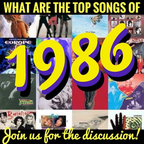 Top 5 Songs of 1986