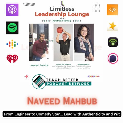 From Engineer to Comedy Star... How Naveed Mahbub Leads with Authenticity and Wit
