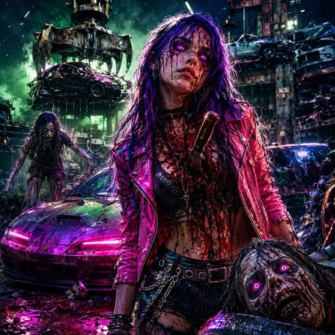 Undead Triange: Undead Love, High School Betrayal & Zombie Flesh-Eating Payback